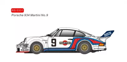 RS0331 Porsche 934 Martini No.9 RS0331 Porsche 934 Martini No.9